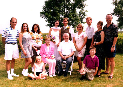 Macika family picture, June 24, 1995